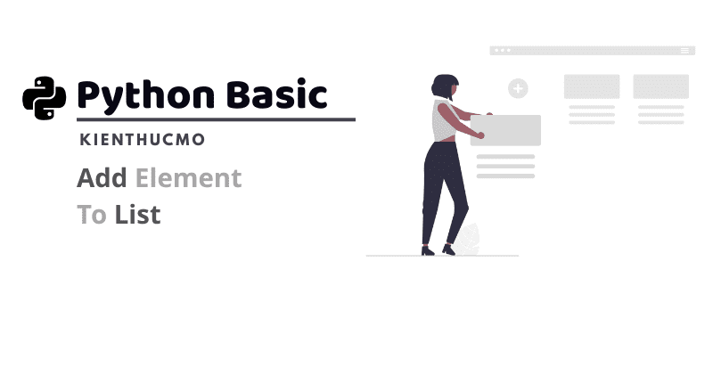 Thêm phần tử vào List trong Python