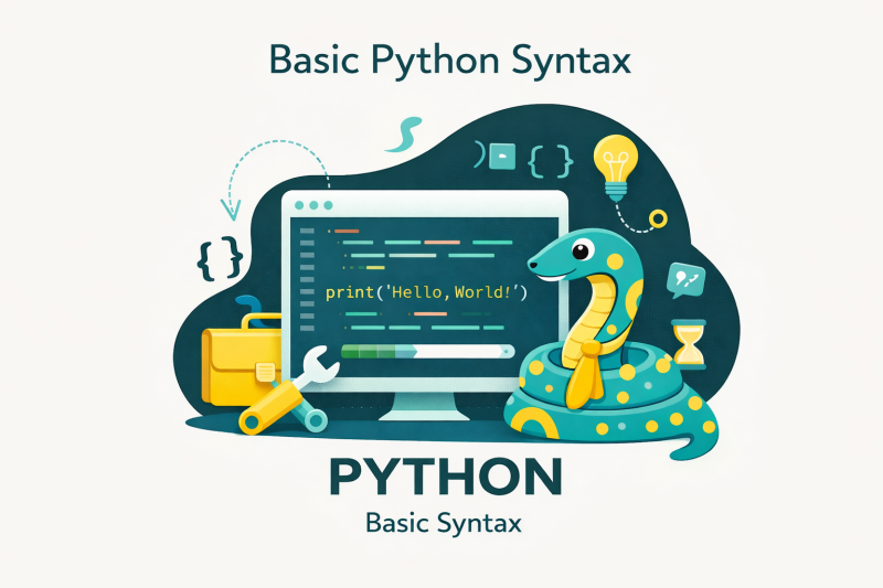 Basic Python Syntax – The Foundation for Entering the World of Python Programming