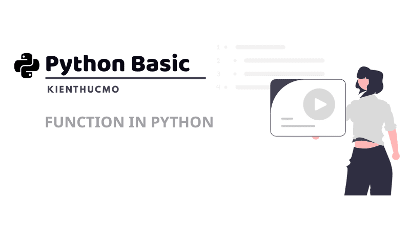 Tìm hiểu Functions trong Python: Khái niệm, cú pháp và ví dụ minh họa