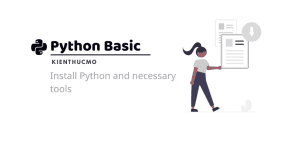 Install Python and necessary tools