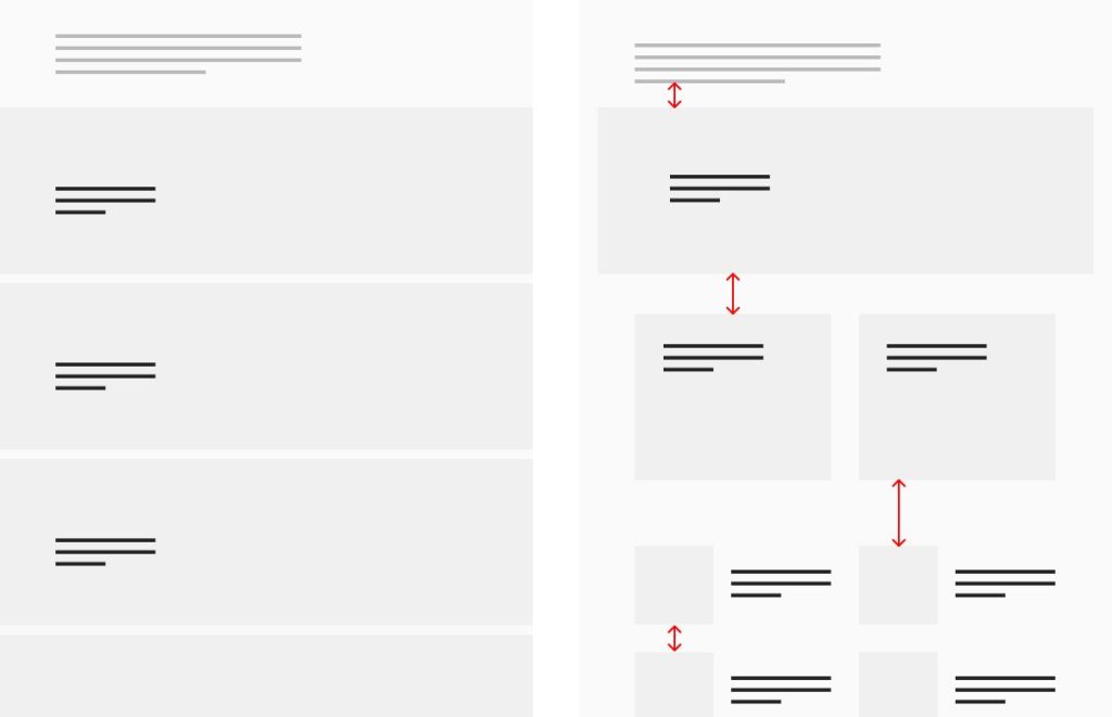 Proximity là gì? Cách áp dụng nguyên tắc khoảng cách trong thiết kế web và UI/UX