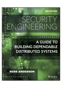Security Engineering A Guide to Building Dependable Distributed Systems