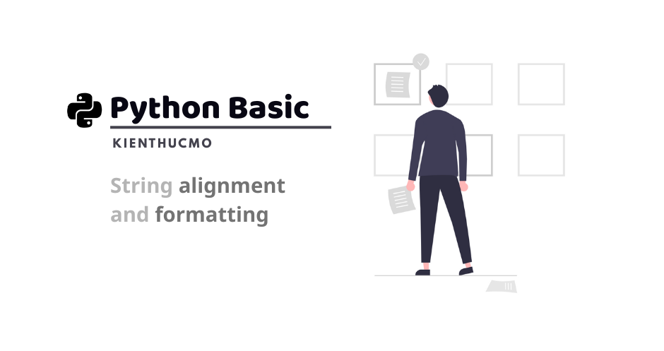 String alignment and formatting