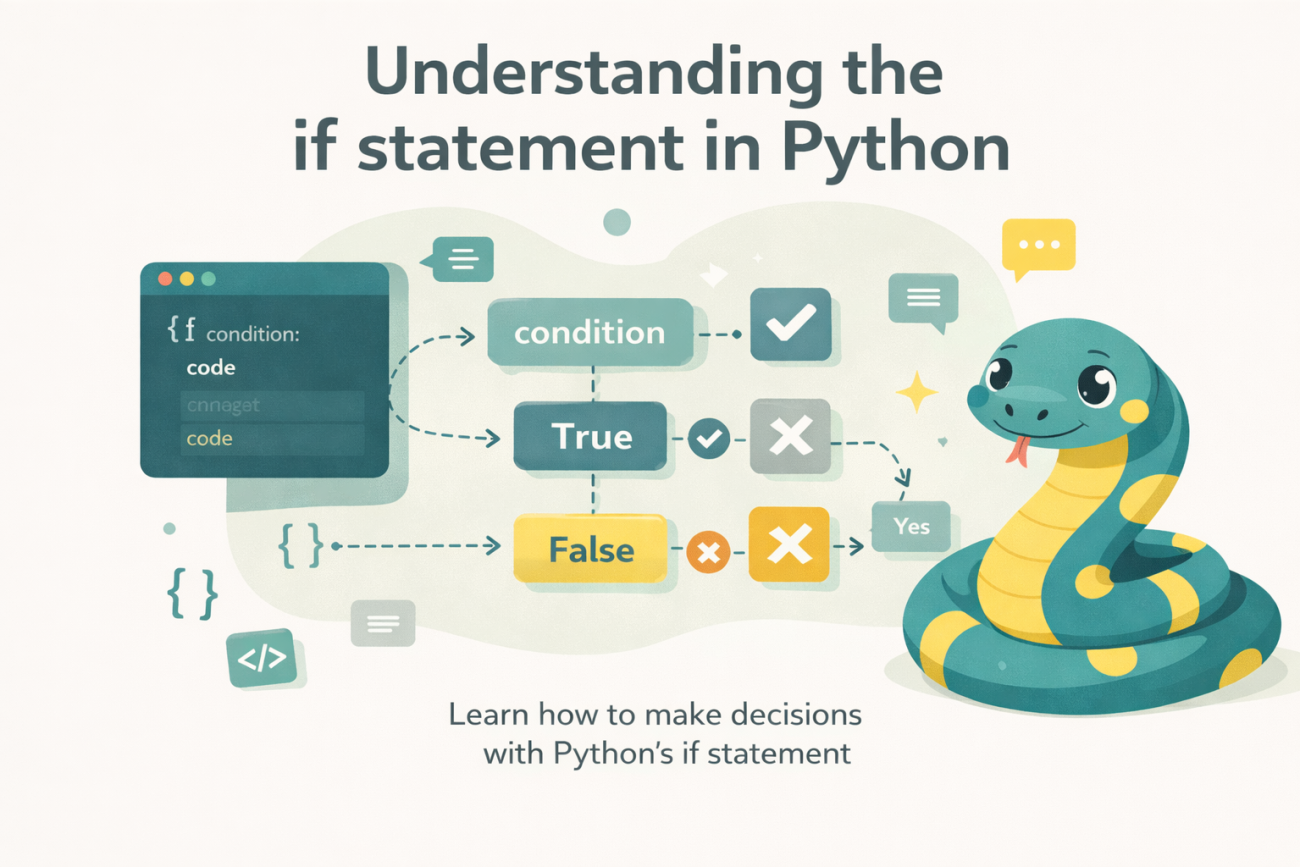 Understanding the if statement in Python
