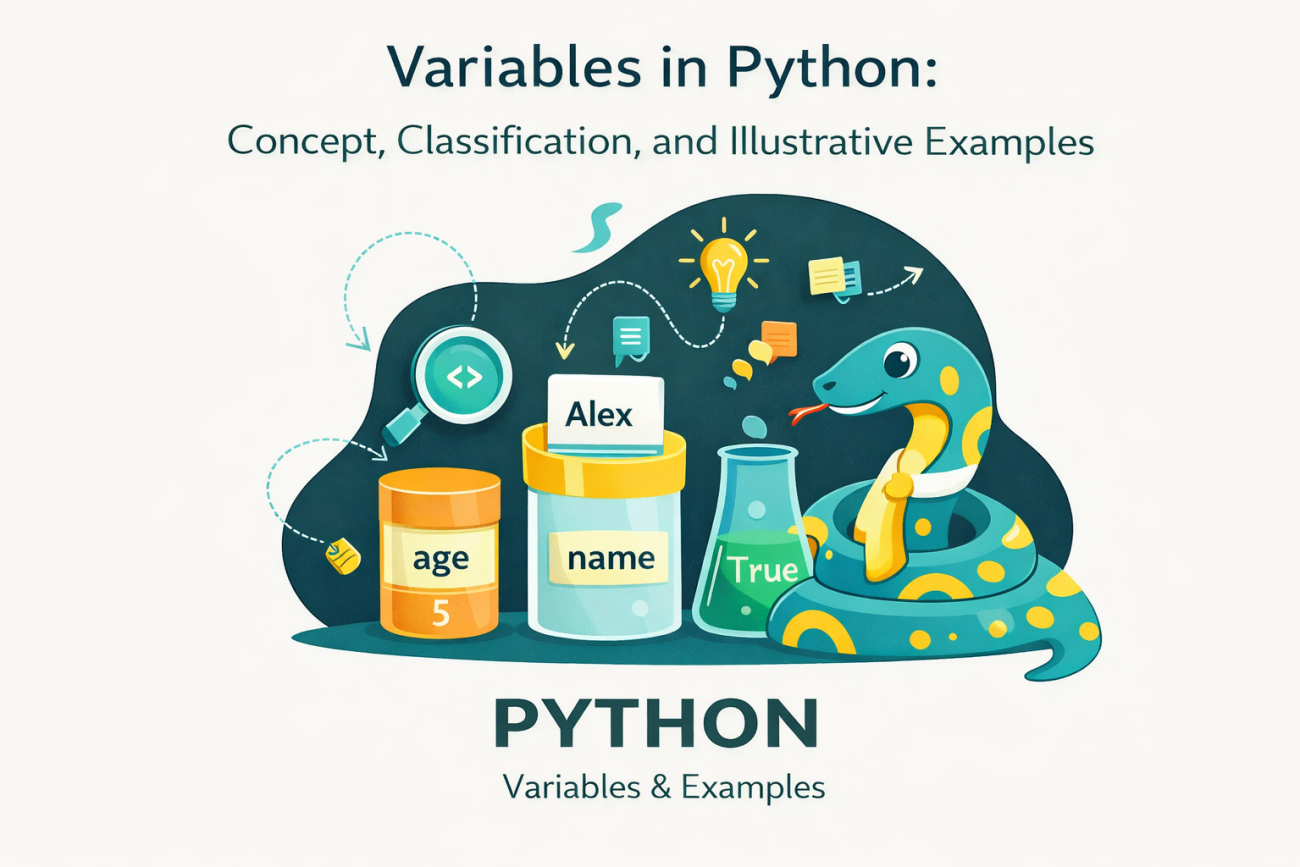 Variables in Python Concept, Classification, and Illustrative Examples