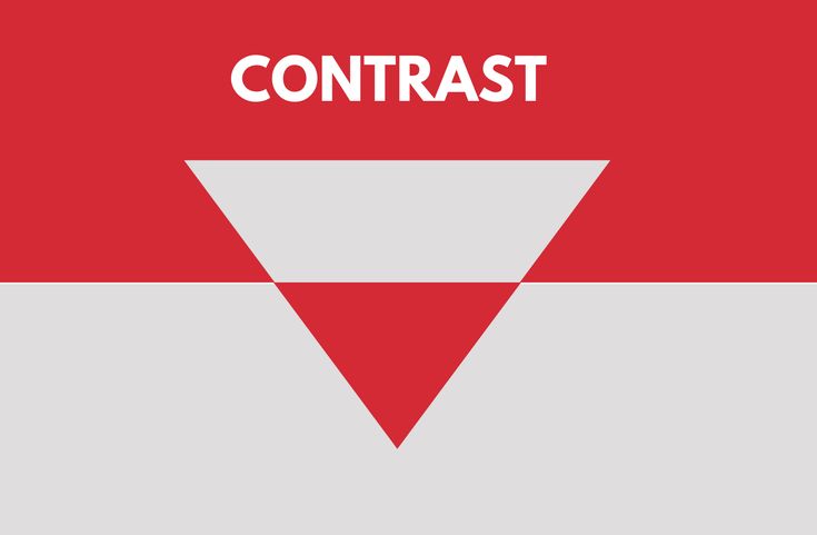 Khái niệm về Contrast trong thiết kế