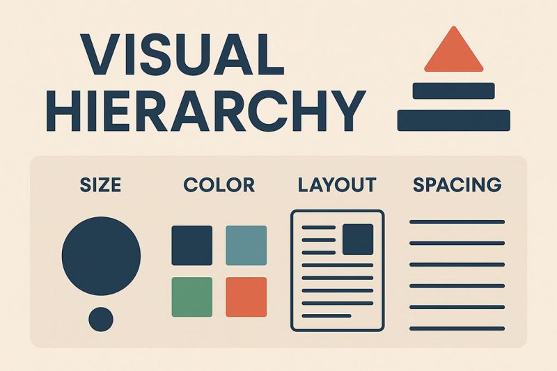 Visual Hierarchy trong thiết kế web: Nguyên tắc vàng để dẫn dắt người dùng
