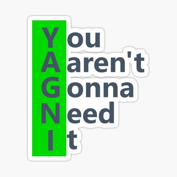 Yagni